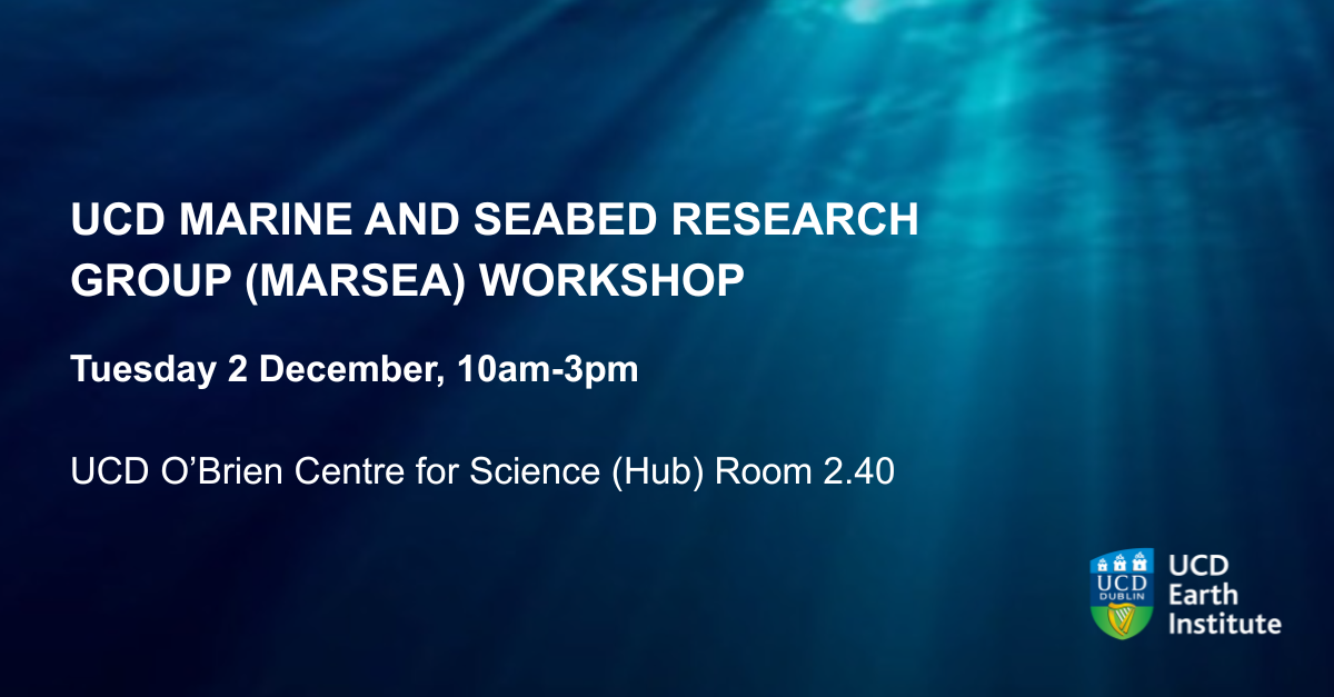 Explore offshore renewable energy data gaps and new opportunties at next month\'s MarSea workshop